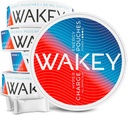 Wakey Energy Pouches | 50mg Caffeine | Vitamin A, C, D, B12, Thiamin (Vitamin B1) | No Sugar - 20 Nicotine Free Pouches (5 Pack) (Hyper Charge 50mg)