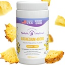 Magnesium Citrate Gummies - Sugar-Free, Vegan and Non-GMO for Better Sleep and Relaxation - No Sugar Alcohol - Magnesium Supplement for Adults, Teens and Kids - Ananas - 240 Kauwen