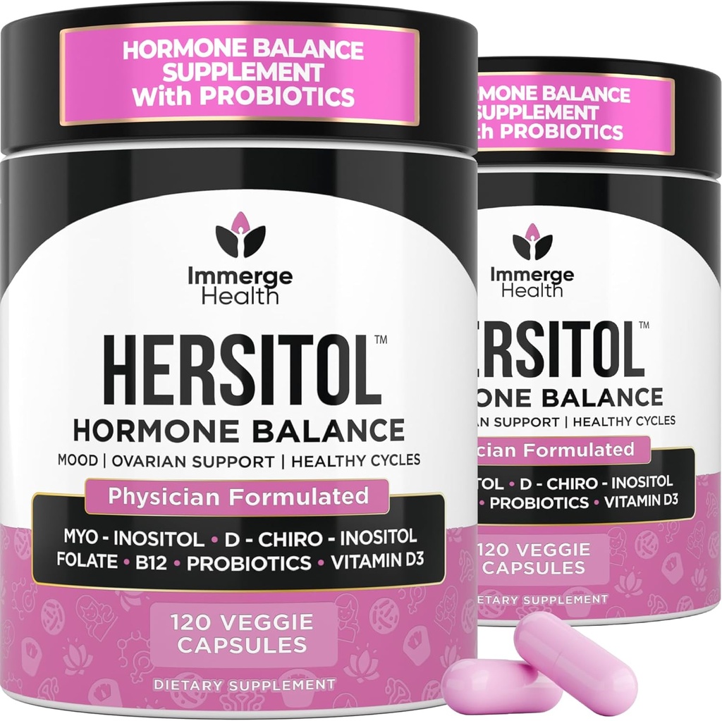 Équilibre hormonal pour les femmes, PCOS, soutien ovarien, fertilité, cycle menstruel.