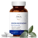 TIVA Ashwagandha Capsules 650mg met Black Pepper Extract 