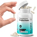 Magnesium Bisglycinate 200mg - Hoge Absorptie Gecheld Magnesium Supplement - Voorzichtig op Maag, Glutenvrij, Ondersteunt Slaap, Spierkrampen en Positieve Mood - 120 Capsules (Pack of 1)