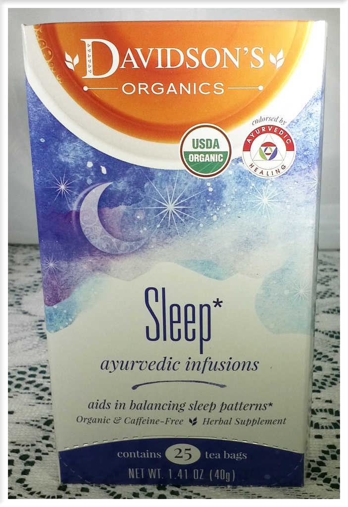 Tea Bag Box of 25, Sleep Organic Ayurvedic Infusion