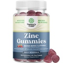 Extra sterkte zink Gummies voor volwassenen - Kauwbare zink Supplementen voor vrouwen en mannen voor energie & Immune Ondersteuning - Vitaminen en minerale supplementen - 120 Kauwen
