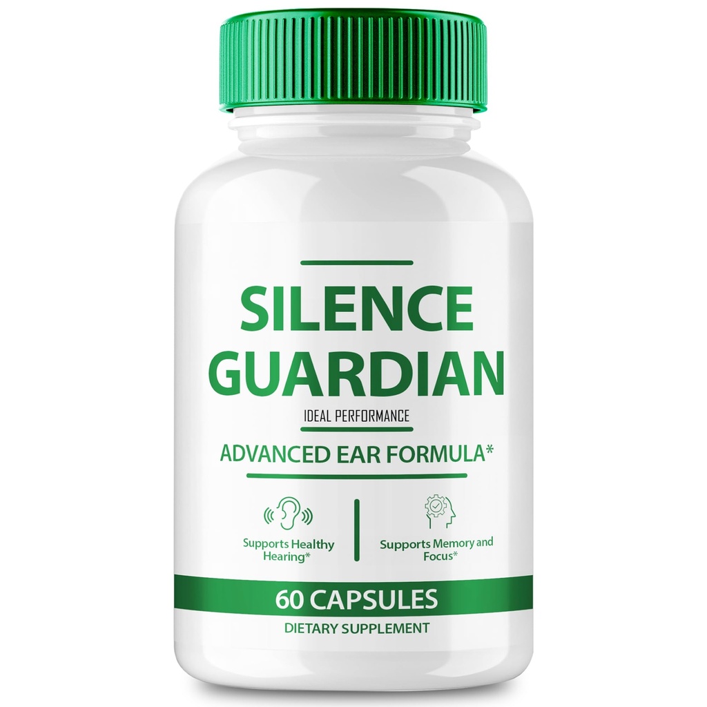 Silence Guardian Tinnitus Relief For Ringing Ears Capsule, Silence Guardian Ring Clear Tinnitus Pills, SilenceGuardian Ear Tinnitus Supplement, Ear Ringing Tinnitus, SilenceGuardian Reviews (1 Pack)