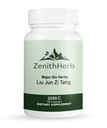 ZenithHerb-Major Six Herbs/Liu Jun Zi Tang Herbal Dietary Supplement, 100 Capsules/Bottle, 2 Bottles