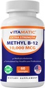 Vitamatic Methyl B12 (Mylcobalamine) 10.000 mcg 