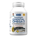 ANDREW LESSMAN Maximum Essential Omega-3 Orange - 180 Softgels - Ultra-Pure, High Potency Omega-3 Oils. Hoge DHA, geen maagklachten, geen lastpakken, geen kwik. Klein Makkelijk doorslikken Softgels
