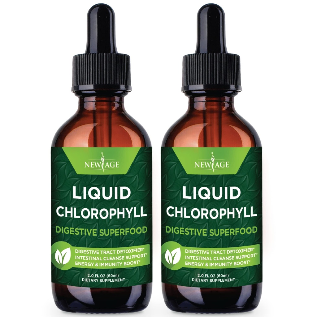 NEW AGE Chlorofyl Liquid Drops - Natural Concentrate 