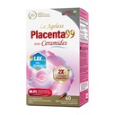 LABO Nutrition Le Ageless Placenta 99 with Oryza Ceramides - Cellular Supplement with Collagen Peptides - Supports Skin Firmness, Healthy Moisture & Youthful Appearance - 60 Capsules