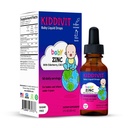 Kiddivit Baby Zink Liquid Drops met vlierbes, vitamine D3 & C 