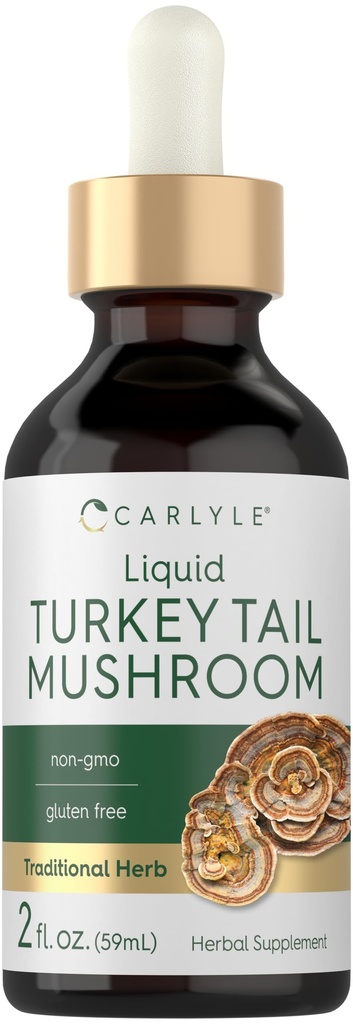 Carlyle Turkije staart Paddestoel Extract Liquid Tincture 