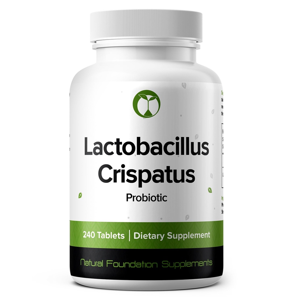Lactobacillus Crispatus Probiotic 240 Tablets (4 maand supply) 