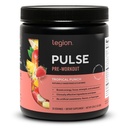 LEGION Pulse Pre Workout - Alle natuurlijke Nitrik Oxide Preworkout Drink om energie te stimuleren, Creatinevrij, natuurlijk gezoet, Beta Alanine, Citrulline, Alpha GPC (Tropische Punch)
