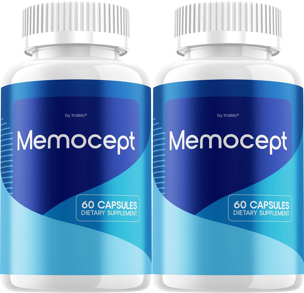(2 Pack) Memocept – Advanced Supplement Formula for Brain Memory Health Support (120 Capsules)