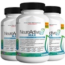 NeuroActive 8 Max Brain Support Supplement, Extra Strength Formula, 60 Capsules, Memory and Focus Support (3)