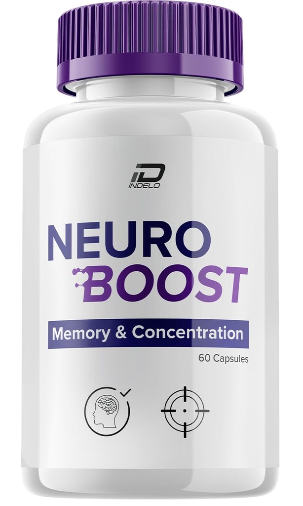 Neuro Boost Focus Supplement, Neuro Boost IQ Memory Focus and Cognitive Support, Neuro Booster Pills Nootropic, NeuroBoost to Boost Memory, Neuro Boost Vitamin Reviews (60 Capsules)
