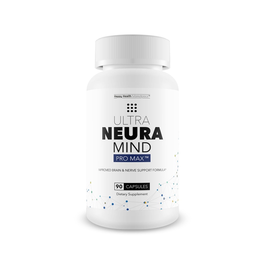 Ultra Neura Mind Pro Max - Extra Strength Brain Booster & Memory Supplement - Our Best Mind Booster Supplement For Clear Memories & Focus - Neuro Mind Pro Supplement - Neuromind Pro Brain Supplement