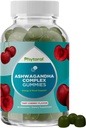 Phytoral Calming Ashwagandha Gummies for Men and Women - Root Extract with Zinc and Vitamin D - Tasty Adaptogen Stress Gummies for Adults - Energy & Mood Support - 60 Ct