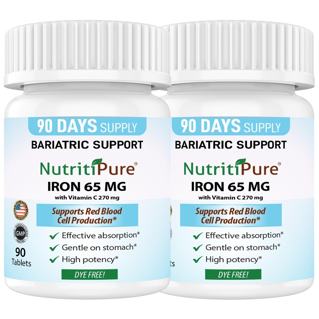 Carbonyl Iron Tablet 65 mg met 270 mg vitamine C 