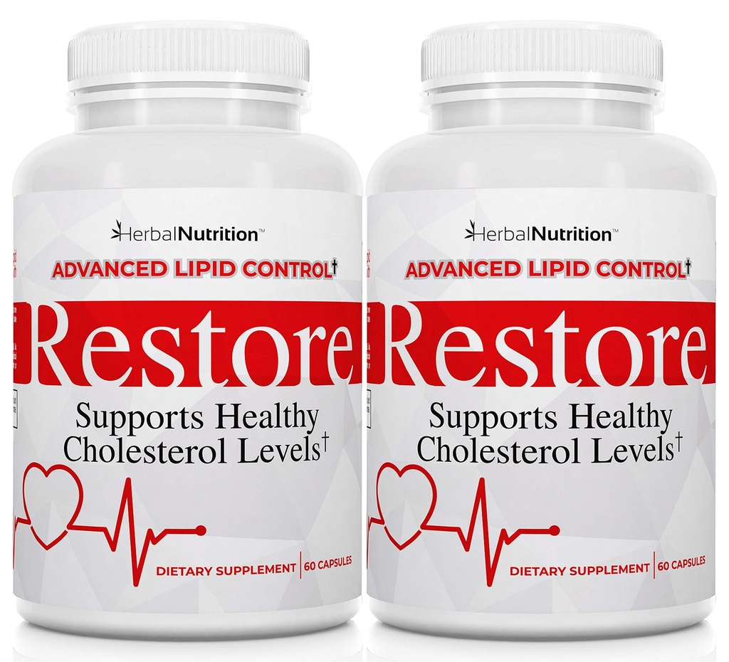 Herstel - Ondersteunt gezonde Cholesterol, Rode Gist Rijst, Grape Seed, Foliumzuur voor geavanceerde Lipidencontrole, All-Natural Bio-Actives, Help Promote Healthy Cholesterol (2)