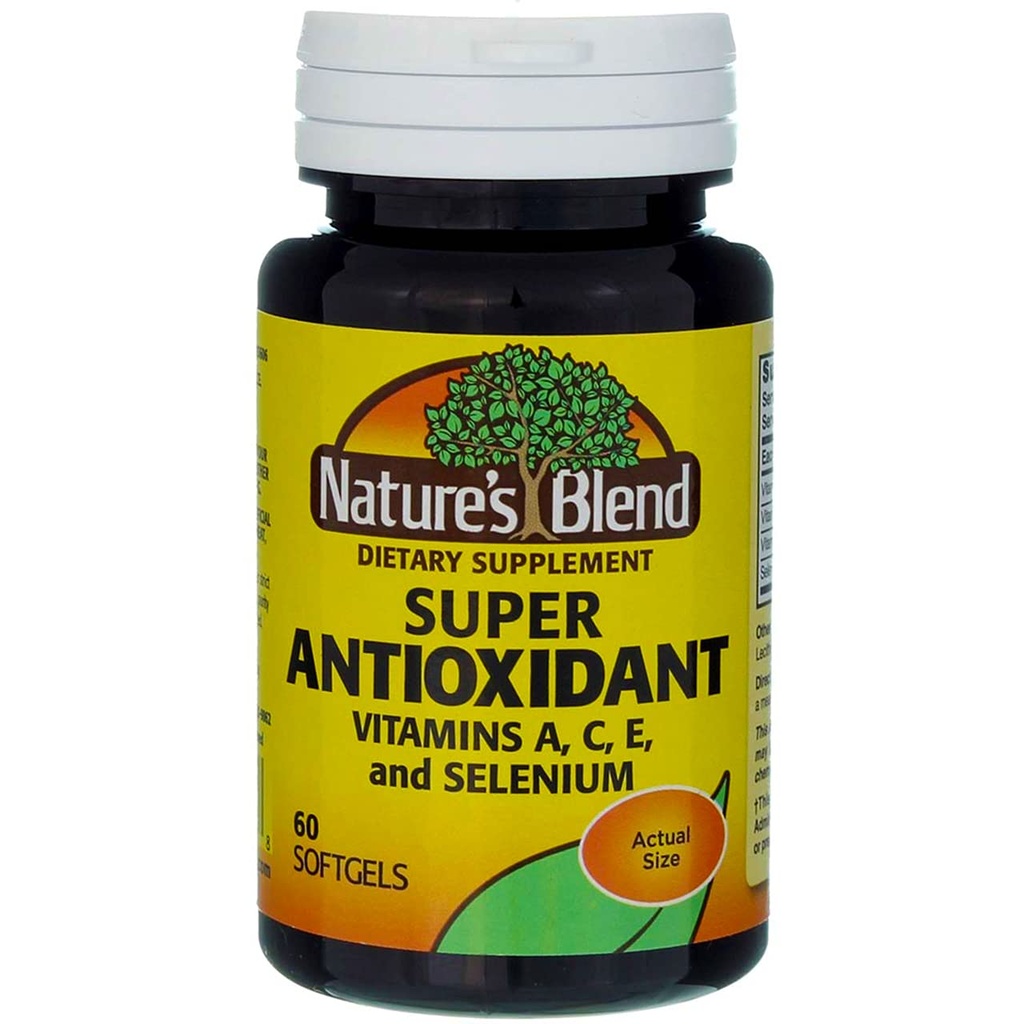 Le mélange naturel Super Antioxydant As 60 Sgels