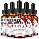 Free Sugar Plus, Official FreeSugarPlus Advanced Blood Formula Supplement Droppers - Maximum Strength, All Natural Healthy Circulation & Stable Levels, Premium Free Sugar Plus Health Reviews (5 Pack)