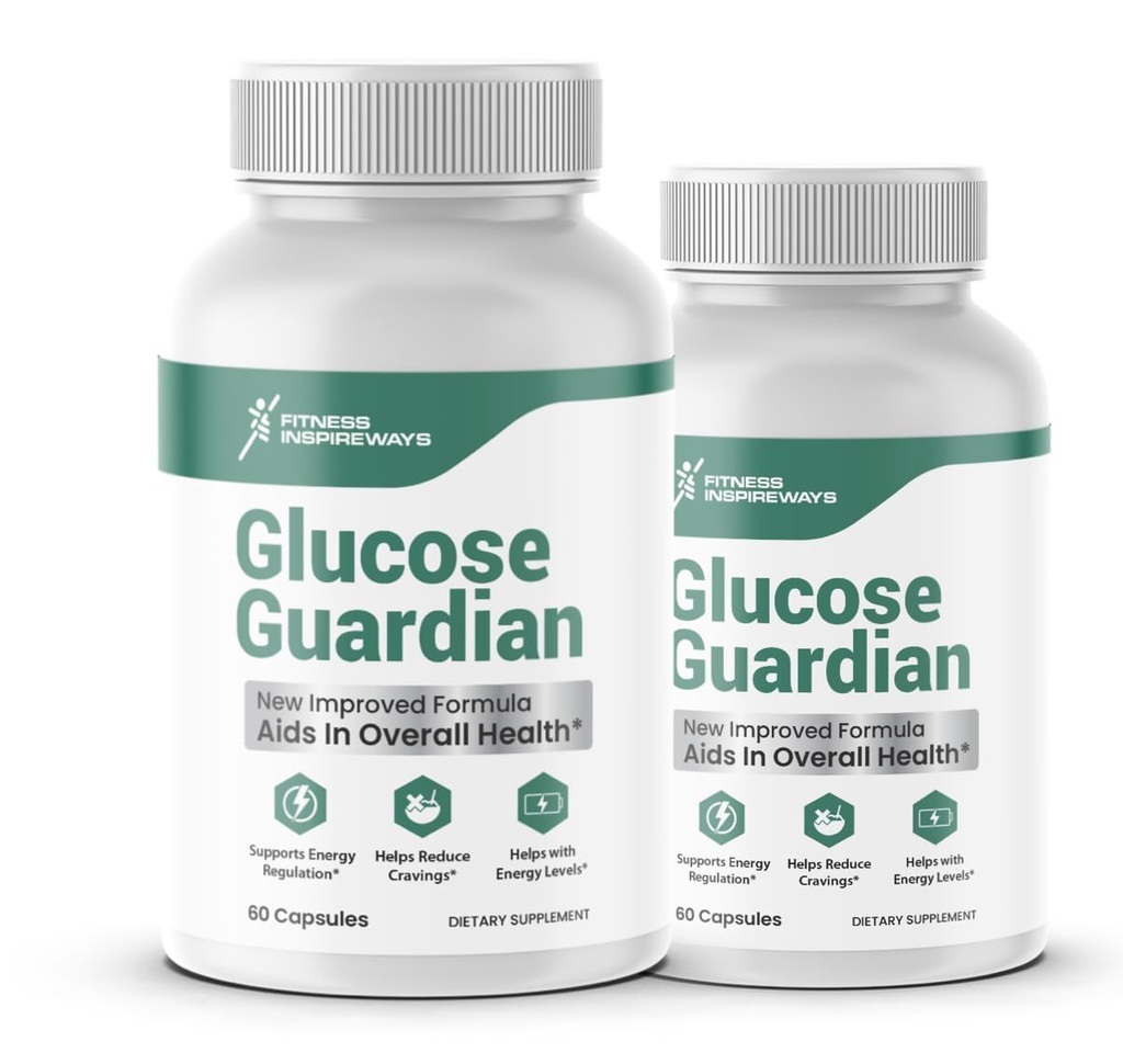 (2 Pack) Glucose Guardian HealthSupport Supplement Capsules - Sugar Guardian Dietary Supplements(120 Capsules)