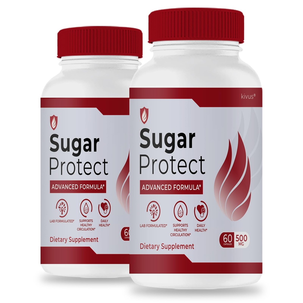 kivus SugarProtect - Sugar Protect Dietary Supplement Capsule (2 Pack, 120 Capsules)
