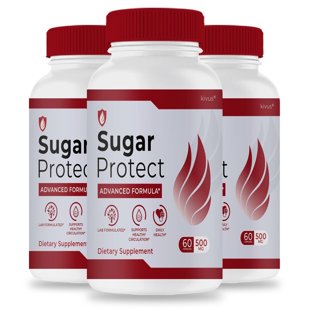 kivus SugarProtect - Sugar Protect Dietary Supplement Capsule (3 Pack, 180 Capsules)