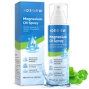 AOSORW Pure Magnesium Oil Spray - Natural Topical Magnesium for Nighttime Comfort Sleep - Non-Greasy for Feet, Hands and Body (4.8 Fl Oz (Pack of 1))