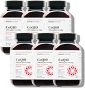 SMARTERNUTRITION CoQ10 400 mg Hoge Absorptie - Uiteraard gefermenteerd Ubichinon met/Organische koudgeperste olijfolie - voor de gezondheid van het hart, Cellular Energy - Non-GMO, Glutenvrij - 360 Tellen[180-Dagvoorziening]