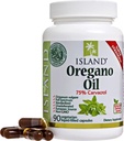 Oregano Olie Capsules, Biologische Ingrediënten - Super-Strengte, Groeide in Spanje, 90-ct Liquid-Filled - Biologische olie van Oregano Capsules met verbeterde levering