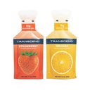 Transcend Foods Strawberry + Orange Gels (1.1 oz, Pack of 38) Fast-Acting Carb Gel Strawberry and Orange Flavor – Caffeine Free, Gluten Free