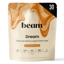 Beam Dream Sleep Powder, L-Theanine, Apigenin, Reishi en Magnesium, derde partij getest natuurlijke slaaphulp & slaapsupplement voor diepe slaap, ontspanning en herstel, natuurlijke slaapondersteuning, 30 porties