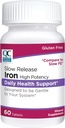 Quality Choice Iron High Potency Slow Release Tablets, 45mg, 60 Tabets Elk (verpakking van 5)