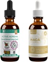 Rejuvica Health Active Adrenal + Active Maca - Support Energy + Stress - Liquid Delivery for Better Absorptie - Rhodiola, Maca, Holy Basil, Ashwagandha & Meer!
