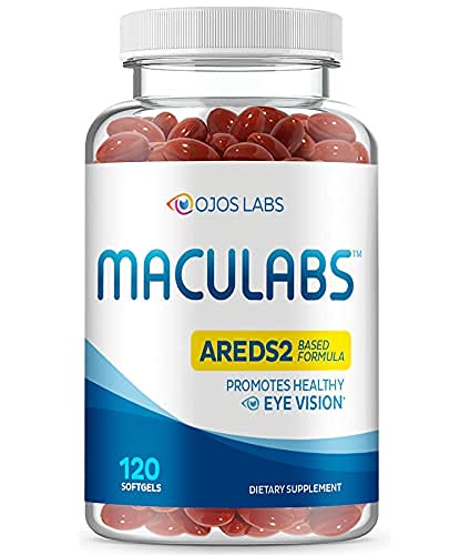 Oogvitaminen - ARDES 2 Op basis van formule - Oogvitamine met luteïne en zeaxanthine voor maculaire gezondheid - Vision Supplementen voor volwassenen - 120 Softgels Ondersteuning & Care for Eyes - Made in USA