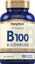 Piping Rock Vitamine B-100 Complexe 100 Capsules 