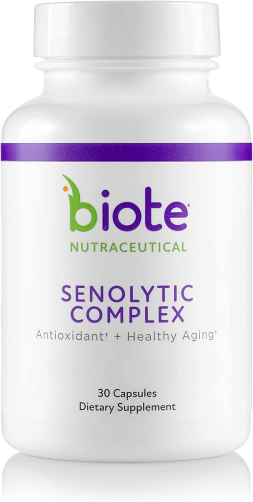 Biote Nutraceuticals - SENOLYTIC Complex - Antioxidanten + gezonde veroudering (30 capsules)
