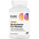 PureFormulas Women's Multivitamin for Women's Daily Wellness, Energy, and Vitality with Evening Primrose, Cranberry, Green Tea, Horsetail Silica, and CoQ10-30 Servings