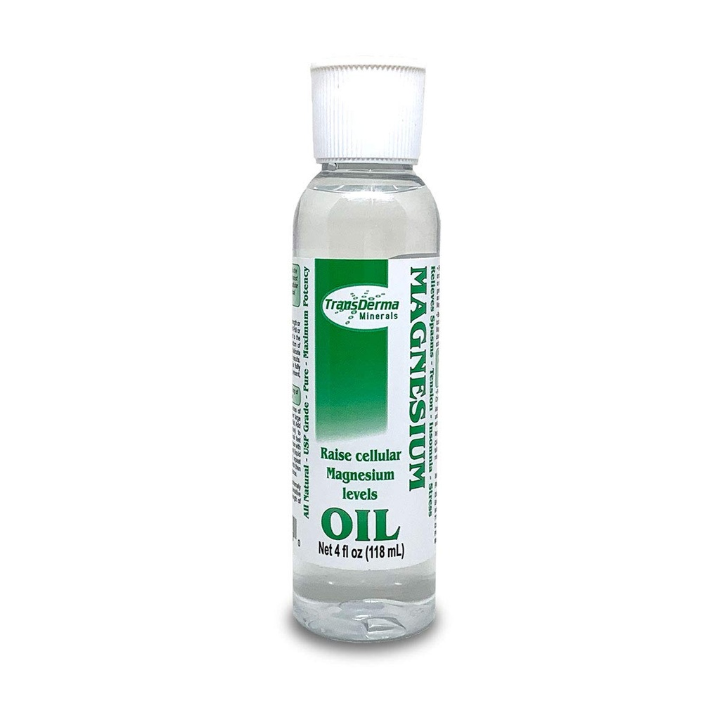 Magnesium Oil 4oz - Pure and Potent Magnesium Supplement for Skin Health - Pure Liquid Magnesium Chloride Hexahydrate Made With Ancient Minerals Magnesium, Fast Absorbing
