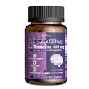 400mg L-Theanine met 200mg Apigenine supplement voor slaap-natuurlijke ontspanning en stress verlichting - Glutenvrij,Non-GMO, Zero Fillers - Made in USA 