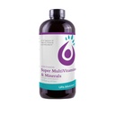 Liquid Super Multivitamin and Minerals - Premium Liquid Vitamins for Enhanced Absorption - Daily Liquid Multivitamin Supplement for Optimal Health and Wellness - 16 oz