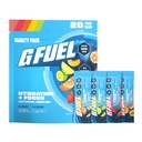 G Fuel Electrolytes Powder for Instant Hydration and Focus, Sugar Free Electrolytes Variety Pack of Lemon, Orange, Peach, Strawberry Flavors, Nootropic Drink Mixes To Sharpen Mental Focus, 20 Servings