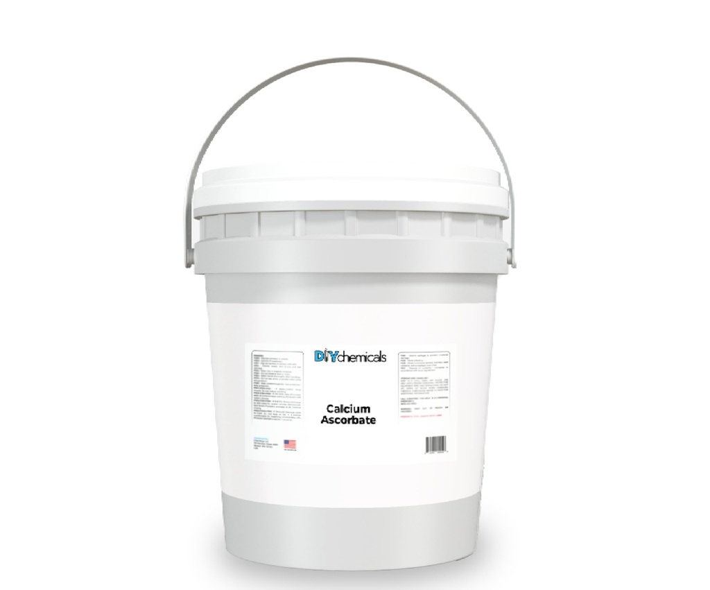 Calcium Ascorbate – 99%+ Concentration, 40 Lbs Bucket