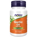 MAINTENANT compléments alimentaires, huile d'ail 1500 mg, portion équivalente à l'ail entier, 100 softgels