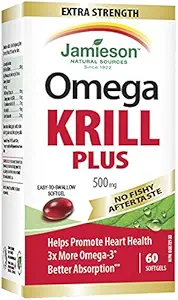 Jamieson Extra Sterkte Krill Plus, 60 softgels