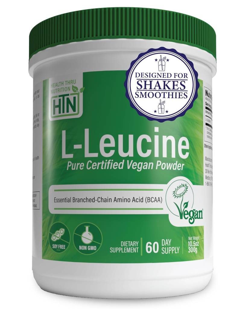 Health Thru Nutrition Pure L-Leucine Powder 300g 