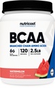 Nutricost BCAA Poeder 2:1:1 (Watermeloen, 120 porties) - Glutenvrij, niet-GMO, vegetarisch