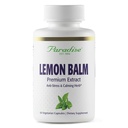 Paradise Herbs Lemon Balm Extract, Super Potent, Ultra Pure, Vegan, Non-GMO, Gluten Free, 60 Vegetarian Capsules